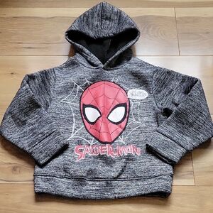 *3/$15* Marvel Spider-Man Gray Kids Size 5 Hoodie